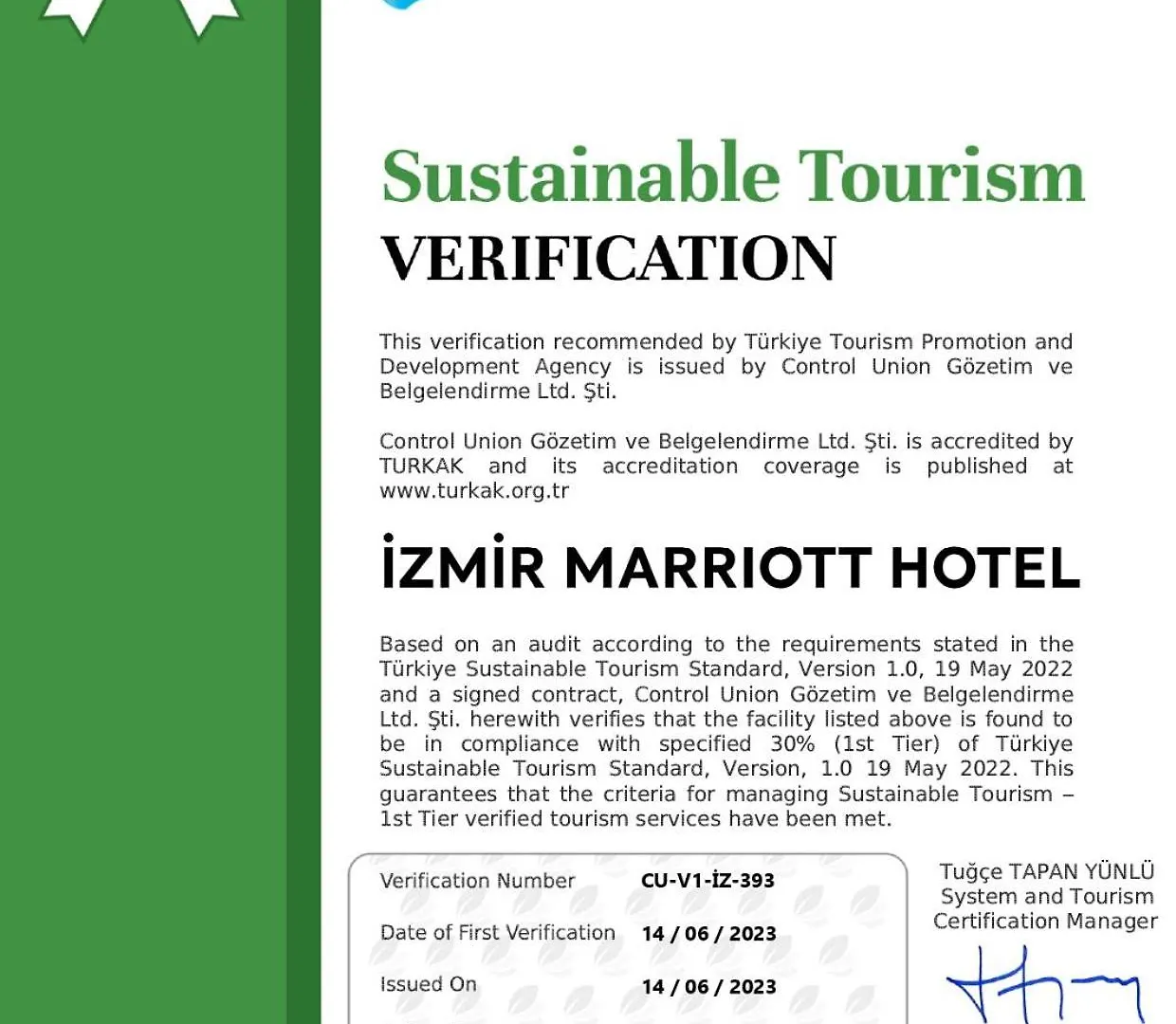 Izmir Marriott Hotel 5*,  Türkei
